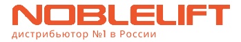 Noblelift Russia noblelift logo, логотип ноблелифт чёрный