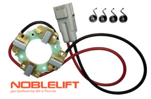 Купить 508098520001 - держатель угольной щетки мотора хода самоходной тележки Noblelift PTE12N, PTE15N, PTE15NSC, EPT15W, штабелеров PSE12B, PSE12N, PSE12BD, PSE12ND, PSE12BM, PSE12NM, PSE12NMD, PSE12BMD, PSE12BSL, PSE12NSL, SWB130, PSE12BMSL, PSE12NMSL, PSE10MSL, PSE10SL. Вес 0,18 кг.