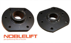 Купить 534716510000 Монтажная плита опорного колеса самоходных электроштабелеров Noblelift PS12L, PS16L, PS20L, PS12N, PS16N, PS20N, PS12DL. Вес 3,12 кг.