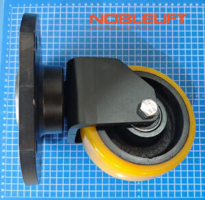 Купить 534716510002 Опорное колесо в сборе для самоходных электрических штабелеров Noblelift PS12L, PS16L, PS20L, PS12N, PS16N, PS20N, PS12DL. Вес 9 кг.