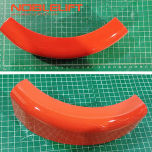 534721520019 Угловая нижняя накладка для самоходных электроштабелеров Noblelift PS12L, PS16L, PS20L, ECL15B, ECL15N. Вес 0,1 кг.