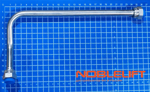 Купить 534743510018 - гидротрубка для мачт электрических самоходных штабелеров Noblelift PS12L, PS16L, PS12N, PS16N, PS12TSL, PS16TSL, PS12DL, PS16NW, PS16DN. Вес 0,73 кг.