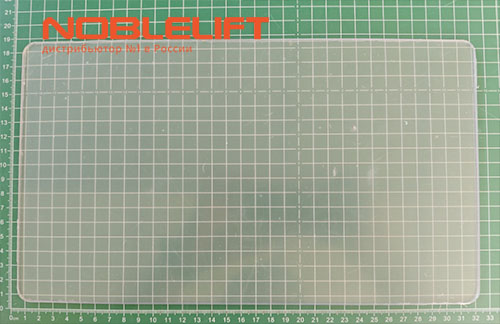 534744520037 - верхняя защитная прозрачная пластина на мачту электроштабелеров Noblelift PS12L, PS16L, PS20L, PS12N, PS16N, PS20N, PS16DN, PS12DL, PS16NW, PS20NW. Вес 0,5 кг.