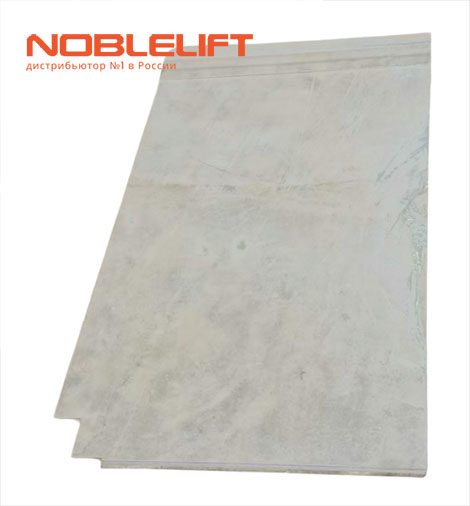 Купить 532244020031 - защитный экран - прозрачная пластина для самоходных штабелеров Noblelift PSE12B, PSE12N, PSE12NSC, PSE12BSL, PSE12NSL, SWB130, SWB130S. Вес 4 кг.