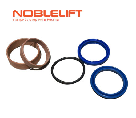 Купить 532298510002 - комплект уплотнений для гидроцилиндра подъема мачты самоходных штабелеров Noblelift PSE12B, PSE12N, PSE12BSL, PSE12NSL, PSE12BD, PSE12ND, PSE12NSC, PSE06BCB, PSE06NCB, PSE12BMSL, PSE12NMSL, PSE12BM, PSE12NM, PSE12NMD, PSE12BMD. Вес 0,02 кг.