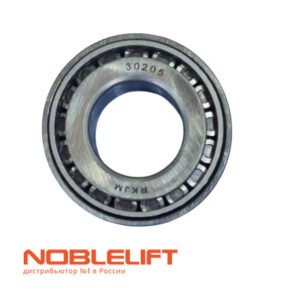 910700600001 - подшипник опорного колеса самоходных электроштабелеров Noblelift PSE12B, PSE12N, PSE12BM, PSE12NM, PSE12BD, PSE12ND, PSE12NMD, PSE12BMD, SWB130, SWB130D, PSE15C, PSE15LC, PSE15LC2, PSE10LC, PSE12NSC, ECL15B, ECL15N, PS16DN, ставится на подборщик товаров OPH01E, электротягачи T50N, T30N и электропогрузчик FE3R16NC. Вес 0,16 кг.