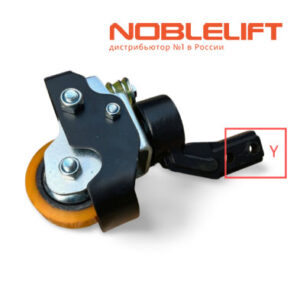 Купить 508016510005 - колесо опорное правое Φ80x30 в сборе с кронштейном для электрических тележек Noblelift PTE15Q, PTE20Q, PTE15Q2BSC, PTE15QB, PTE15Q3B, SPTE15N, PTE12N, PTE15N, PTE20N, PTE15NSC, PTE20Q2A, PWB150, PWB200, PWE300, PTE15Q2B, PTE20QB, PTE15Q2A, EPT15G, PTE15Q2ASC, PTE15NPro, PTE20NPro, PTE20Q2ASC, PTE20Q2B, PTE20Q2BSC, PTE20QA, EPT20RC, PTE15C, EPT15Q, PTE15QA, EPT20Q. Вес 3,04 кг.