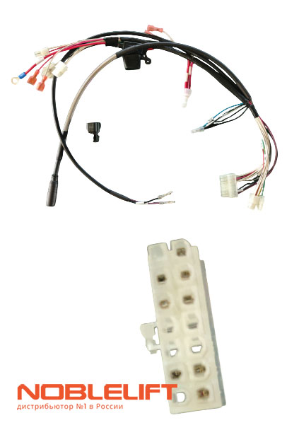 Купить 509933010025 - главный жгут проводов управления (BM24C10-CAN+24 В) для электрических тележек Noblelift PTE15Q, PTE15QA. Вес 0,16 кг.