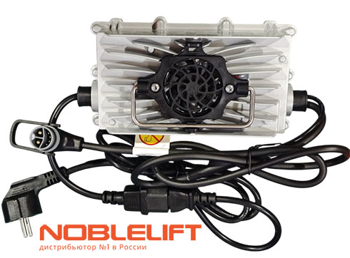 Купить 508536510025-T01 - зарядное устройство WTL4809PMD 48V/9Ah для литиевых АКБ самоходных тележек Noblelift PTE15NPro, PTE20NPro. Вес 1,375 кг.