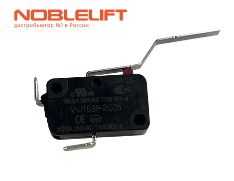 Купить 920200300022 - микропереключатель для складских электротележек Noblelift PTE12N, PTE15N, PTE15NSC, PTE15NPro, PTE20NPro. Вес 0,007 кг.