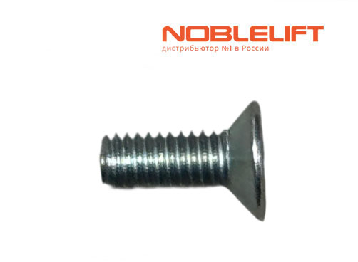Купить 910200600016 - винт для складской техники Noblelift - ричтраков RT16Li, RT16P, RT20P, RT16B, RT20B, RT16G, RT20ProH, RT20G, RT15ST2, RT20ST2, RT25ST2, узкопроходника OPX15, самоходных электротележек EPT15Q, EPT20Q, EPT15G, EPT20RC, подборщика товаров OPH01E. Вес 0,003 кг.