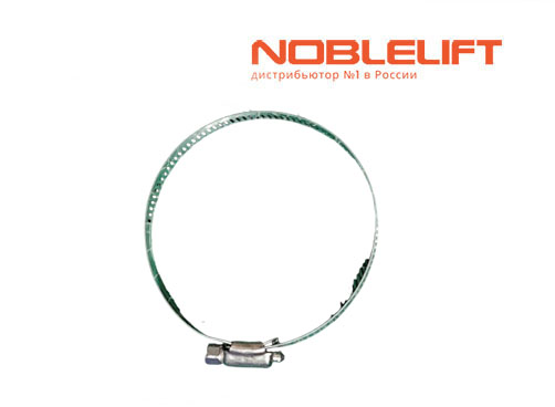 Купить 911000600007 - хомут JB/T8870-(70-90) для складской техники Noblelift - ричтраков RT16Li, RT16G, RT20G, RT16P, RT20P, RT16B, RT20B, RT15ST2, RT20ST2, RT25ST2, RT16C, RT20ProH, электрических погрузчиков CBT15, CBT18, комплектовщиков заказов OPH12, OPH12K, OPH10E, OPH12EK. Вес 0,025 кг.