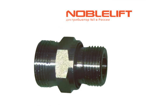 Купить 950400400011 - фитинг прямой 18-M22x1.5-M26x1.5-24° для гидравлических систем ричтраков Noblelift RT16Li, RT16G, RT20G, RT16P, RT20P, RT16B, RT20B, RT15ST2, RT20ST2, RT25ST2, RT20ProH, RT16C, RT15SP, RT20SP, RT15DP, RT15DPH, OPX15, подборщиков товаров OPH12, OPH12K, OPH10E, OPH12EK, электрических погрузчиков CBT15, CBT18. Вес 0,08 кг.