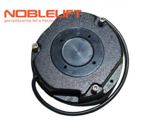 Купить 566511510000 - тормоз электромагнитный для самоходной техники Noblelift - тягачей T30N, T50N, комплектовщиков заказов OPL12N, OPL25N, OPL20SF. Вес 4,415 кг.