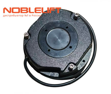 Купить 566511510000 - тормоз электромагнитный для самоходной техники Noblelift - тягачей T30N, T50N, комплектовщиков заказов OPL12N, OPL25N, OPL20SF. Вес 4,415 кг.