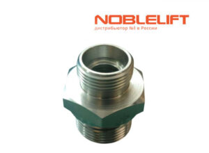 Купить 950400300011 - штуцер прямой 15-G3/4-M22x1.5-24° для гидросистемы ножничных подъемников Noblelift SC08HC, SC08EC, SC08HC-Li, SC08EC-Li, SC08-10HN, SC10HE, SC12HE, SC14HE, SC16H, SC16E, SC16H (Li), SC16E (Li).