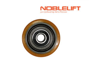 Купить 503598510003 - ролик в сборе для электрической складской техники Noblelift - тележки PTE20C, штабелеров SWB130S, PSE12BSL, PSE12NSL, PSE12BMSL, PSE12NMSL.