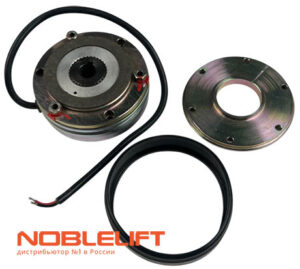 Купить 961000100014 - тормоз электромагнитный для самоходной тележки Noblelift PTE20C и электрических штабелеров PS16W, PSB12, PSB15. Вес 2,1 кг.