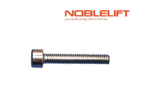 Купить 910200200040 - винт для складской техники Noblelift - подборщиков заказов OPH01E, OPH12, OPH12K, OPH10E, OPH12EK, самоходных тележек PT27R, PT36R, PT25L, PT20D, PT27RN, PT36RN, самоходных штабелеров PS15, PS16W, PSB12. Вес 0,01 кг.