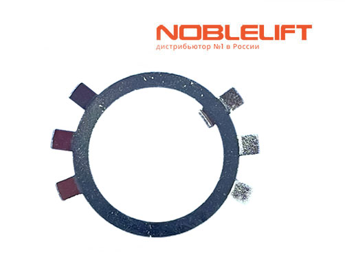 Купить 910400900017 - стопорное кольцо GB858-48 для складской техники Noblelift - подборщика OPH01E, тележки PRS200, ричтрака RT16C, электропогрузчика FE3R16NC. Вес 0,02 кг.