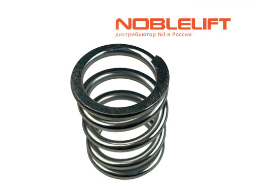Купить 940400500006 - пружина 41.5x6x62 для складской техники Noblelift - подборщика OPH01E, электро: тележек PT16L, PTE18L, PT20I, штабелеров PSE12BSL, PSE12NSL, SWB130S, PSE12BMSL, PSE12NMSL. Вес 0,13 кг.