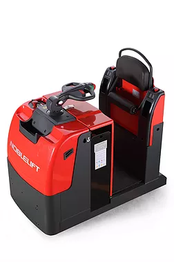 Электрические тягачи (электротягачи) T30 от официального дистрибьютора Noblelift купить. T30 самоходный тягач для склада и производства с возможностью перемещения прицепов с грузом до 3000 кг с доставкой по всей России! Выгодный лизинг!